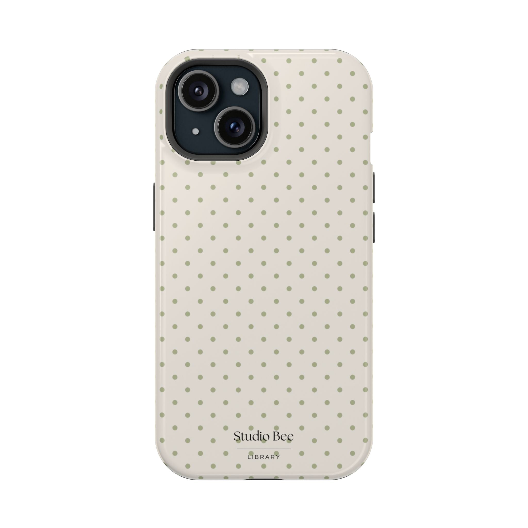 Olive Polka Dot