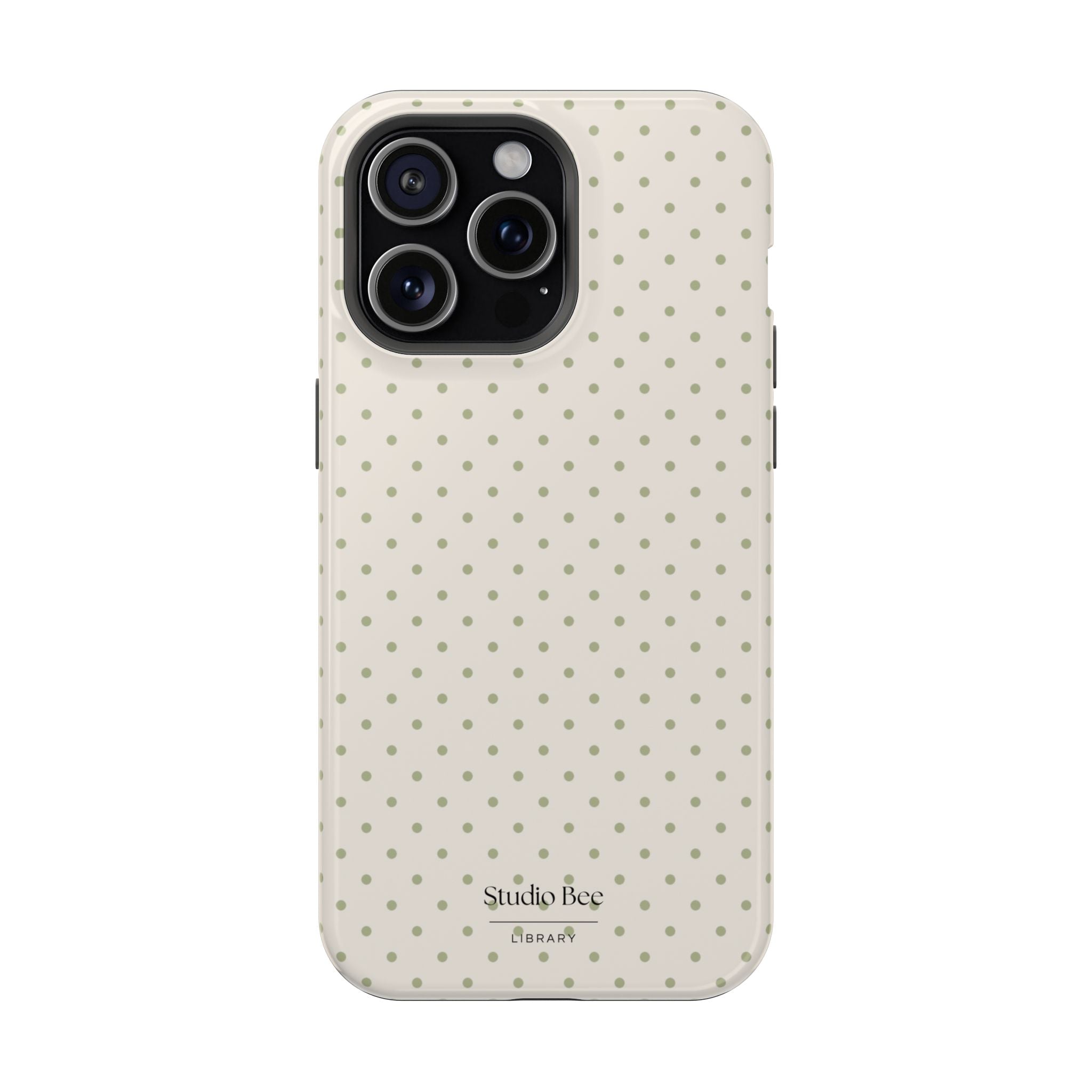 Olive Polka Dot