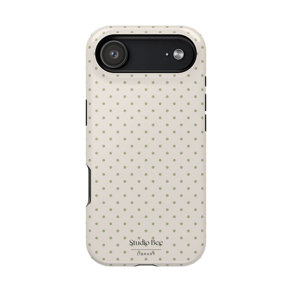 Olive Polka Dot