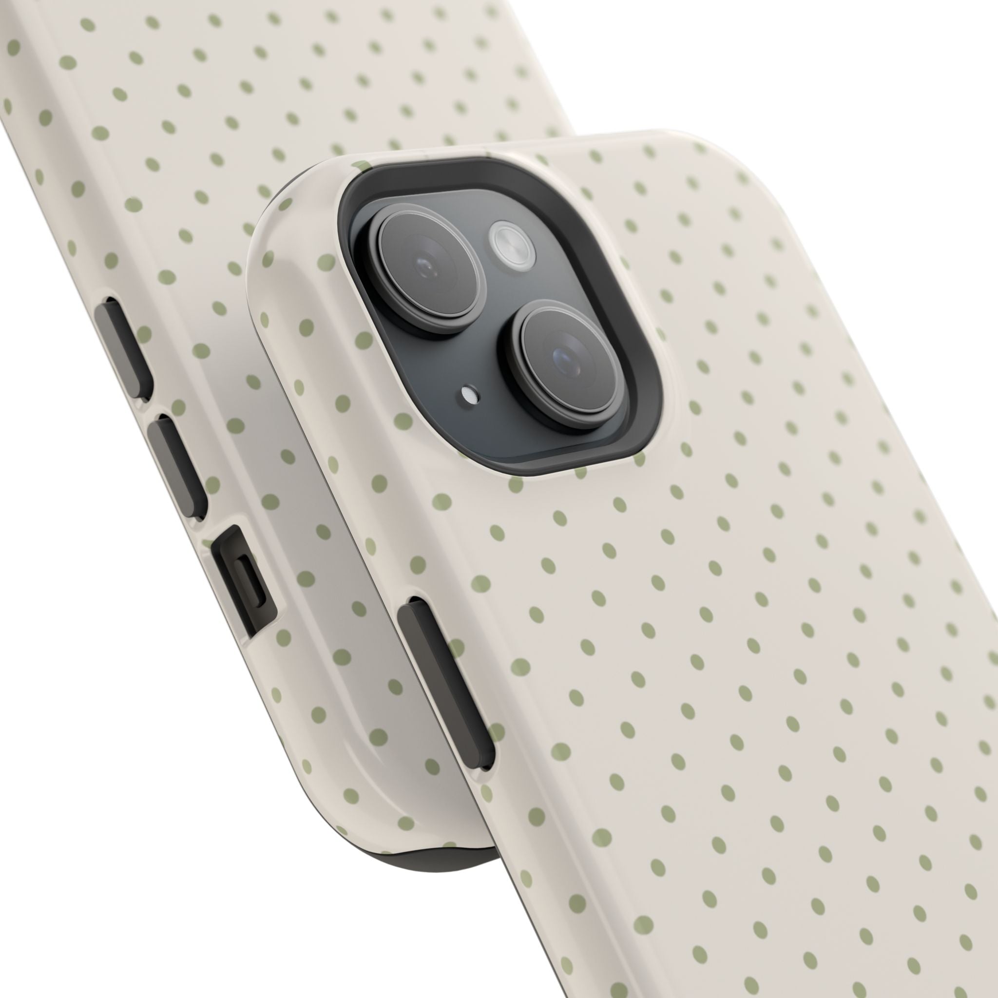Olive Polka Dot