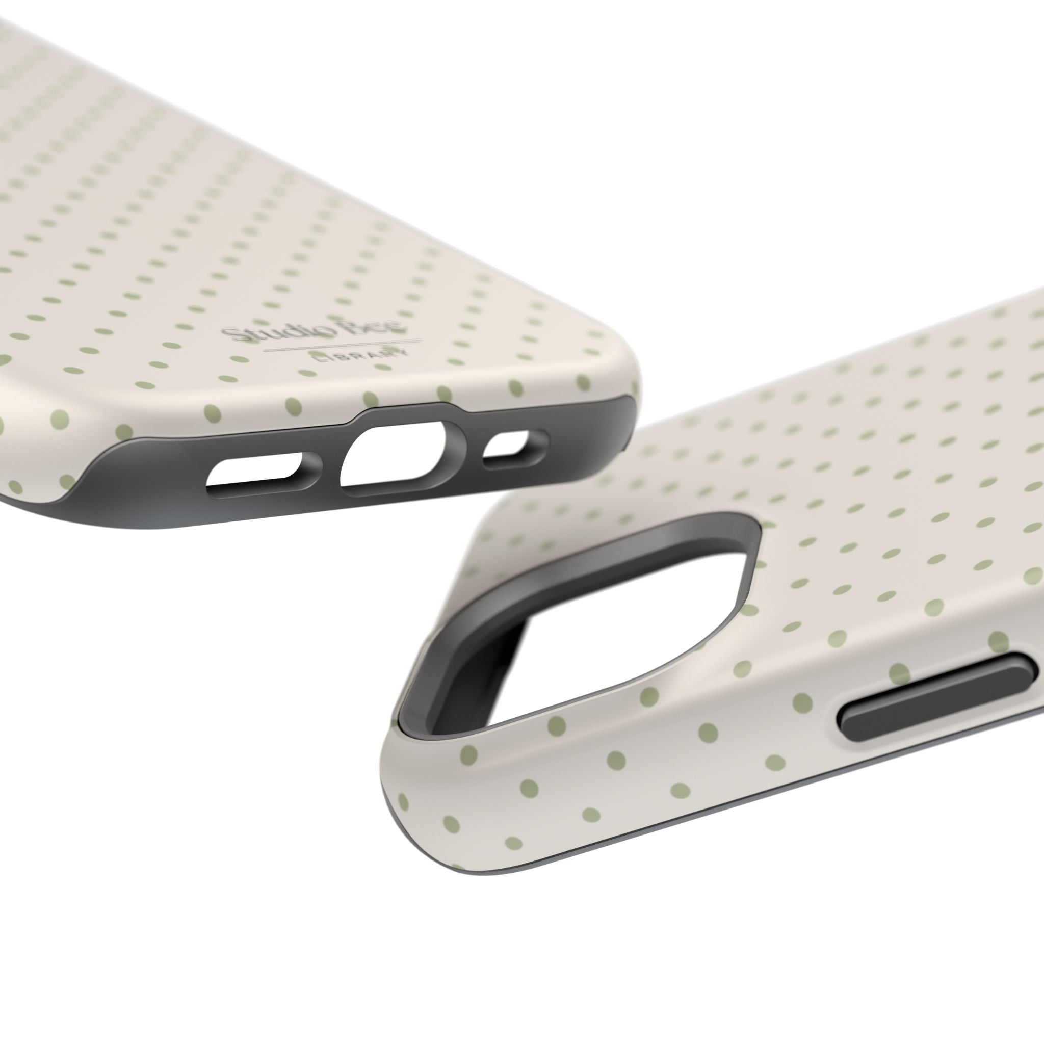 Olive Polka Dot