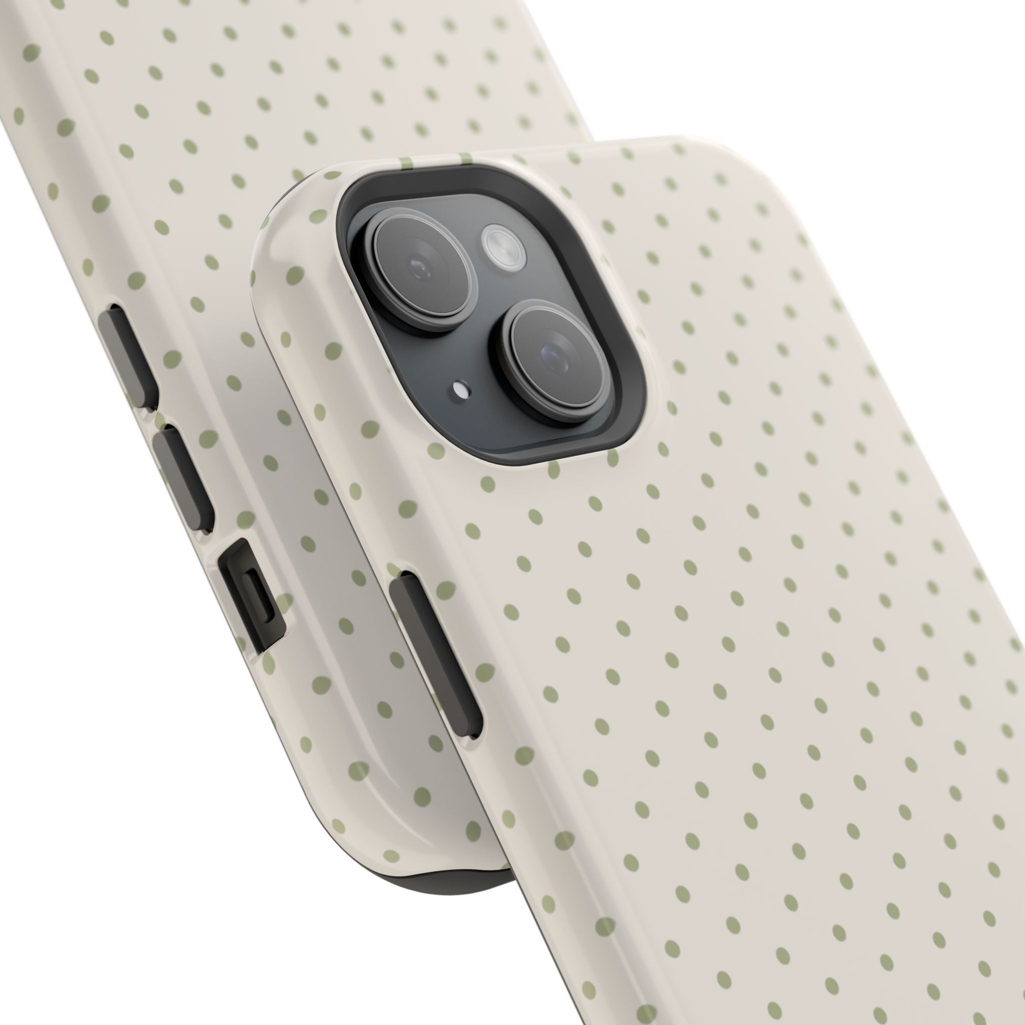 Olive Polka Dot
