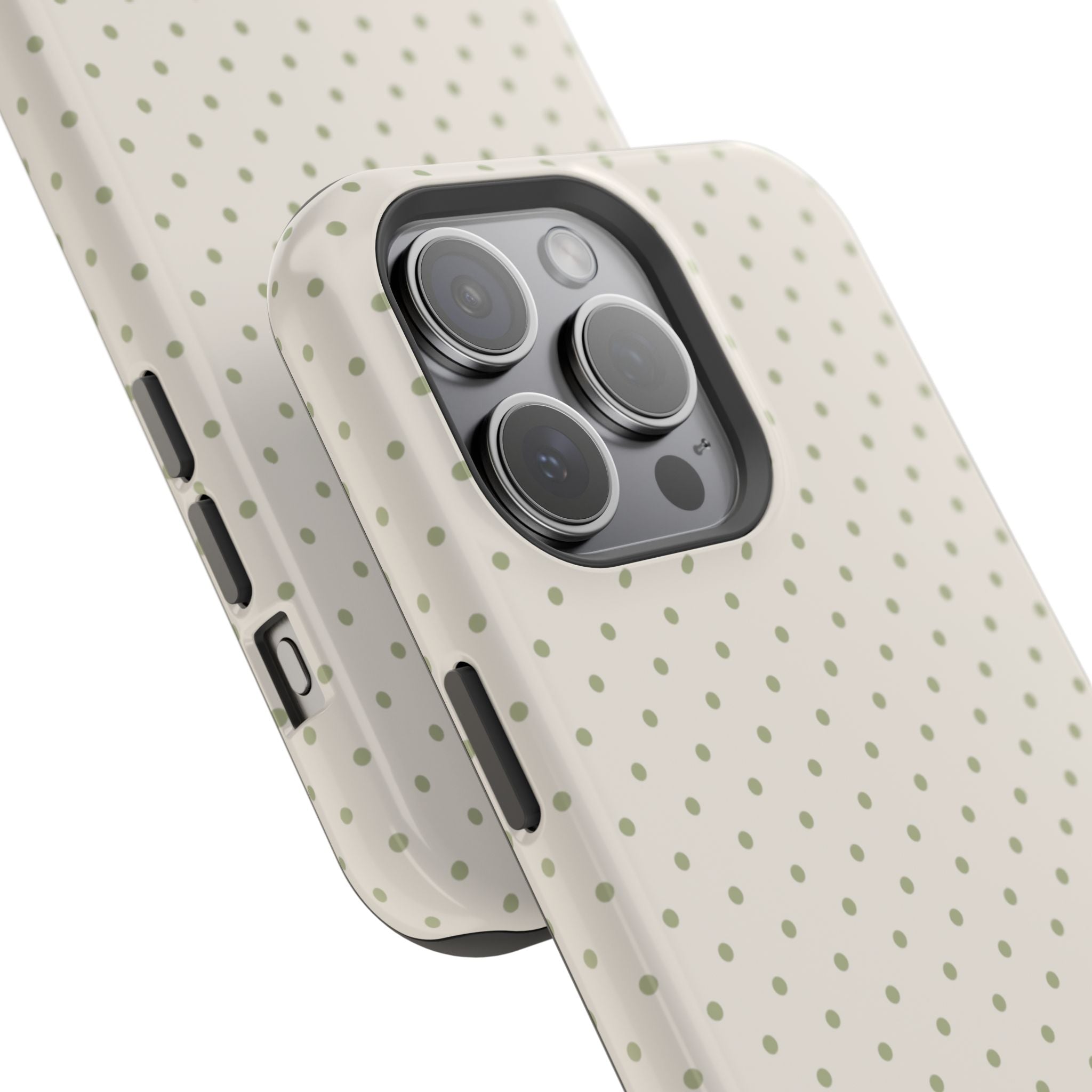 Olive Polka Dot