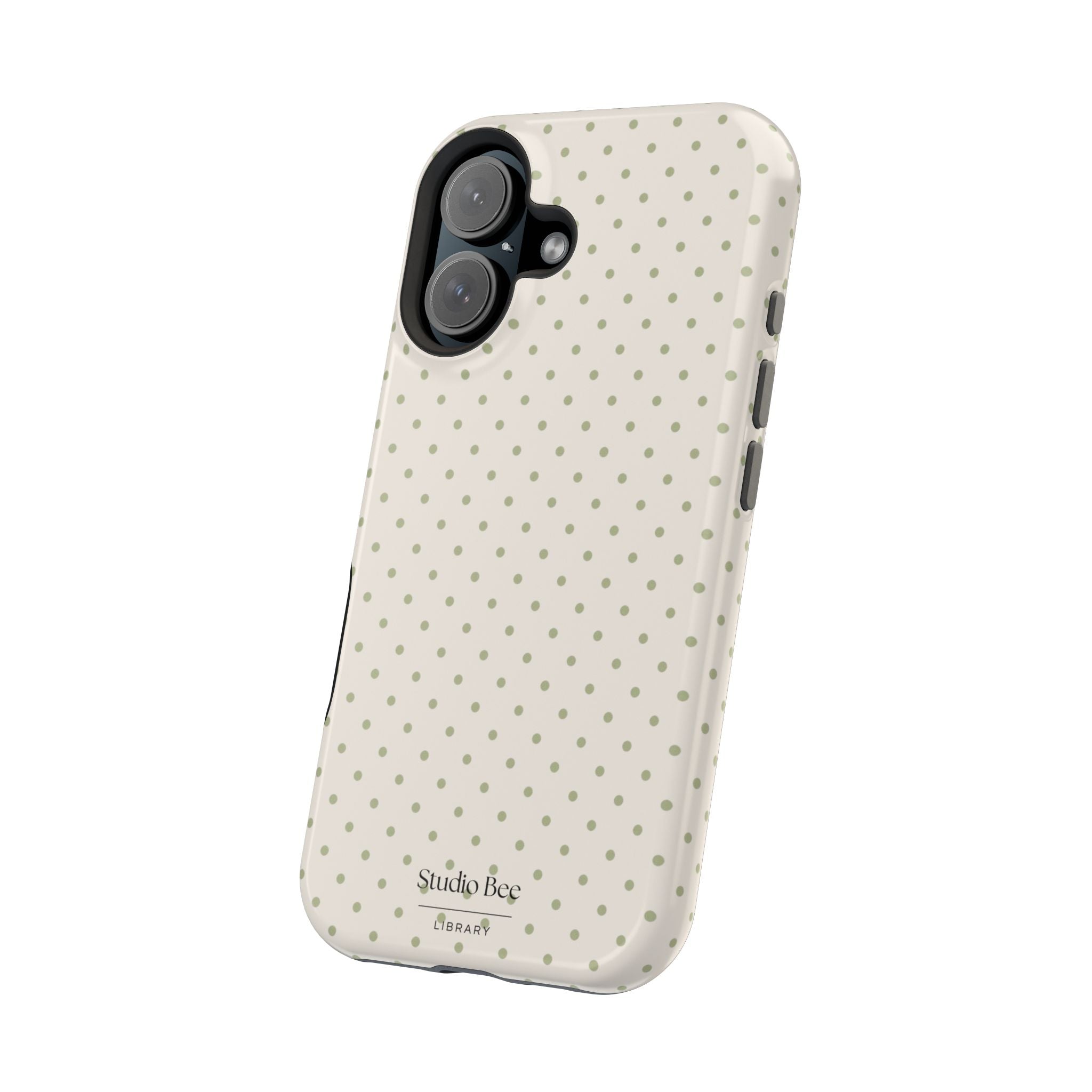 Olive Polka Dot