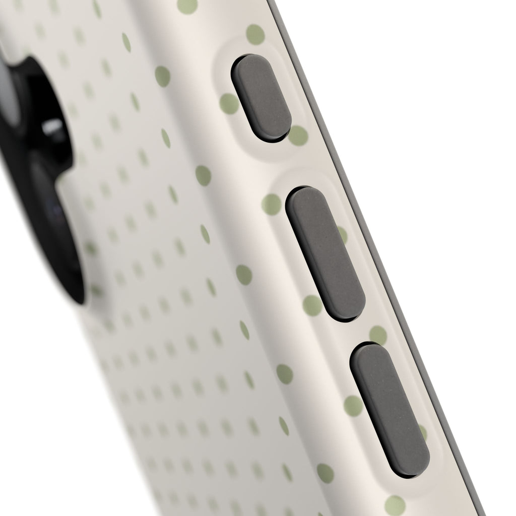 Olive Polka Dot