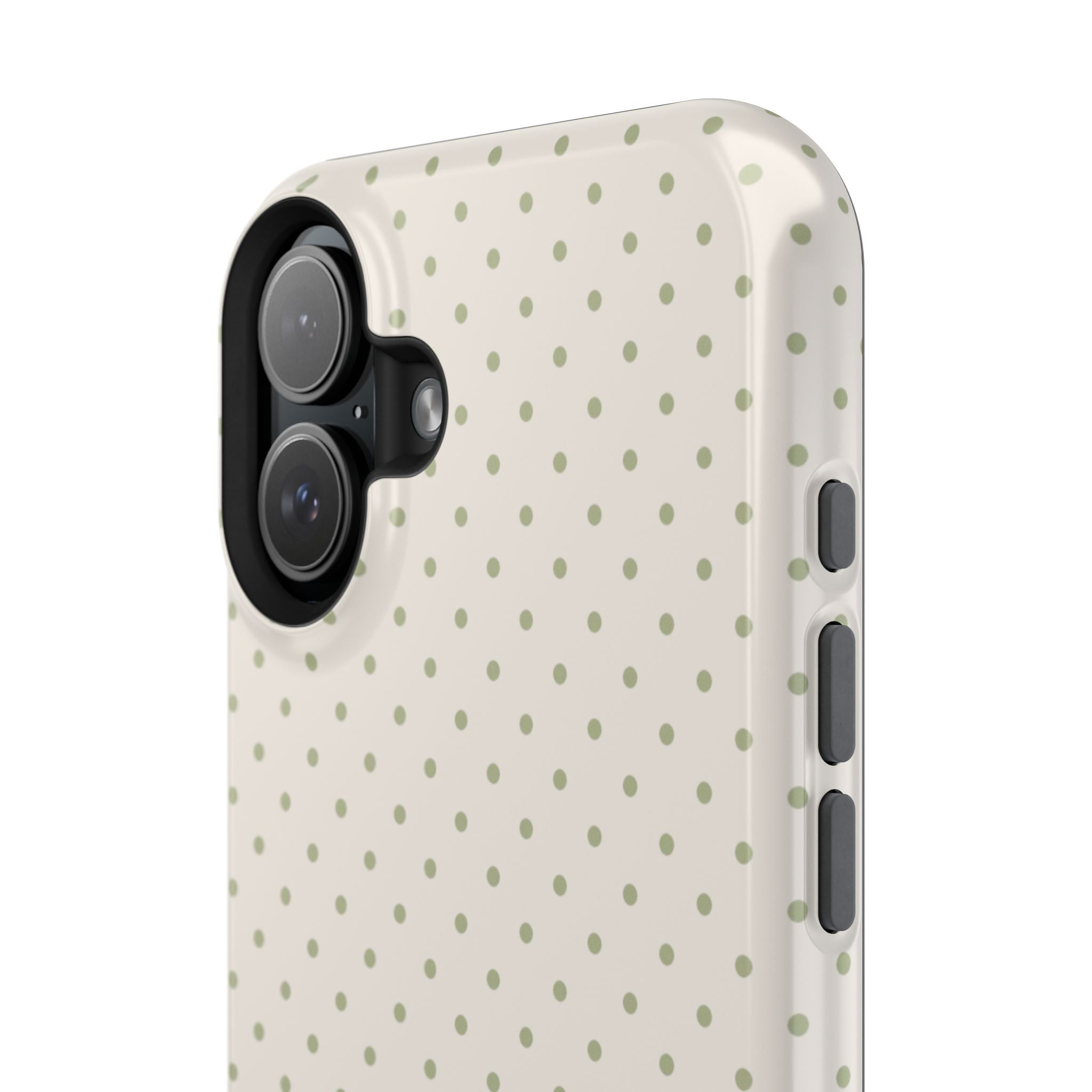 Olive Polka Dot