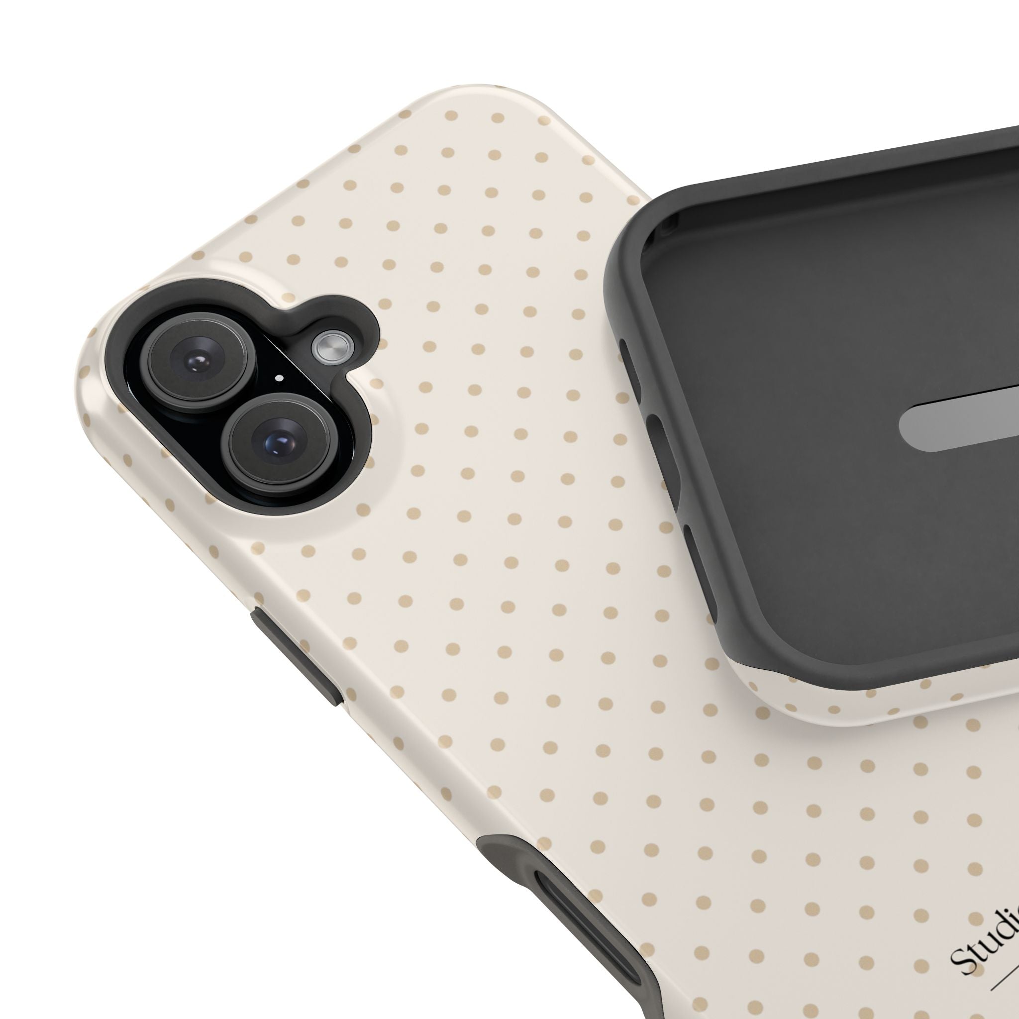 Neutral Polka Dot