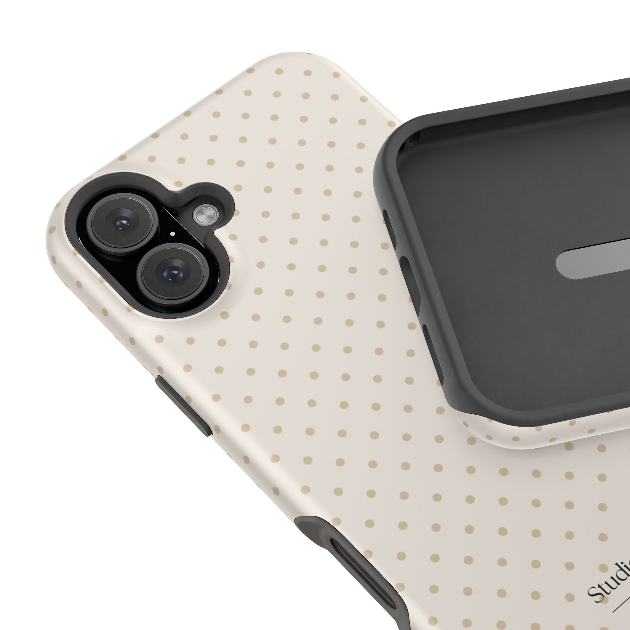 Neutral Polka Dot