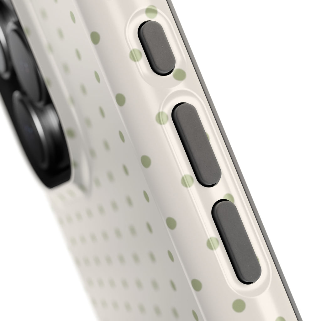 Olive Polka Dot