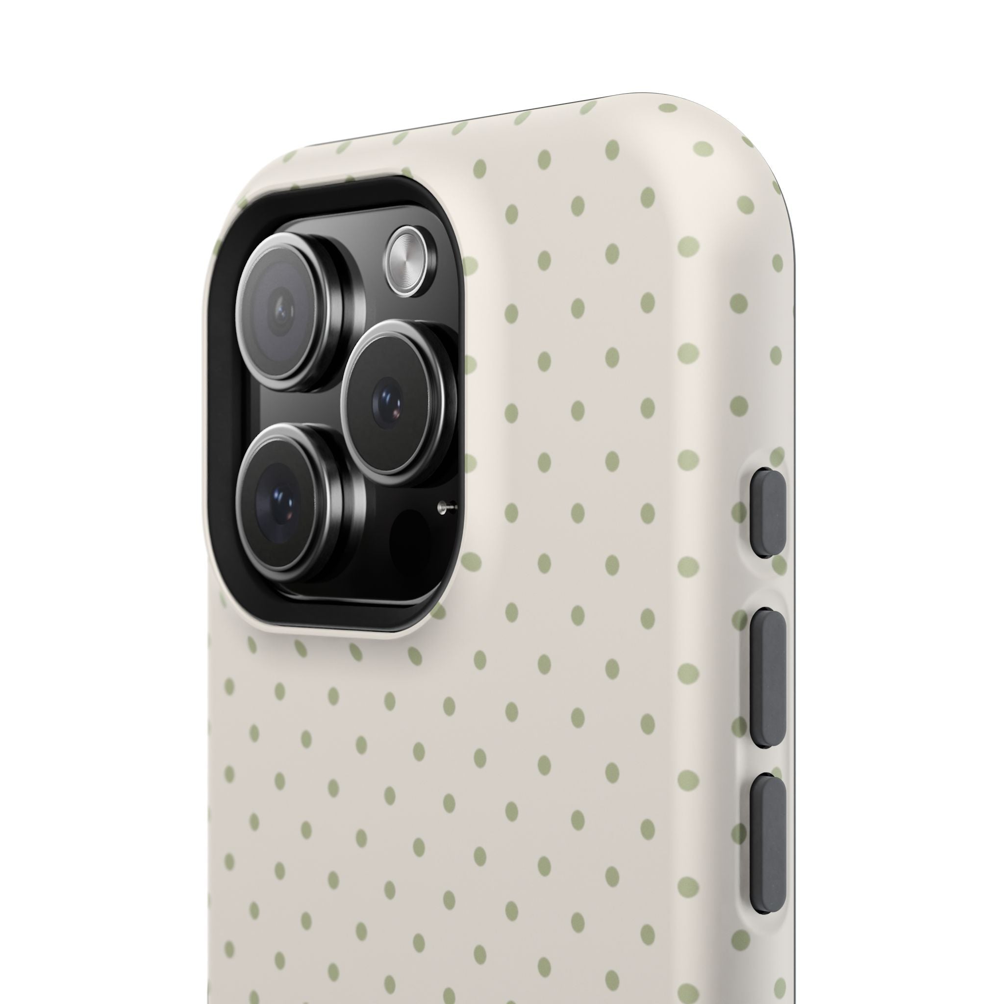 Olive Polka Dot