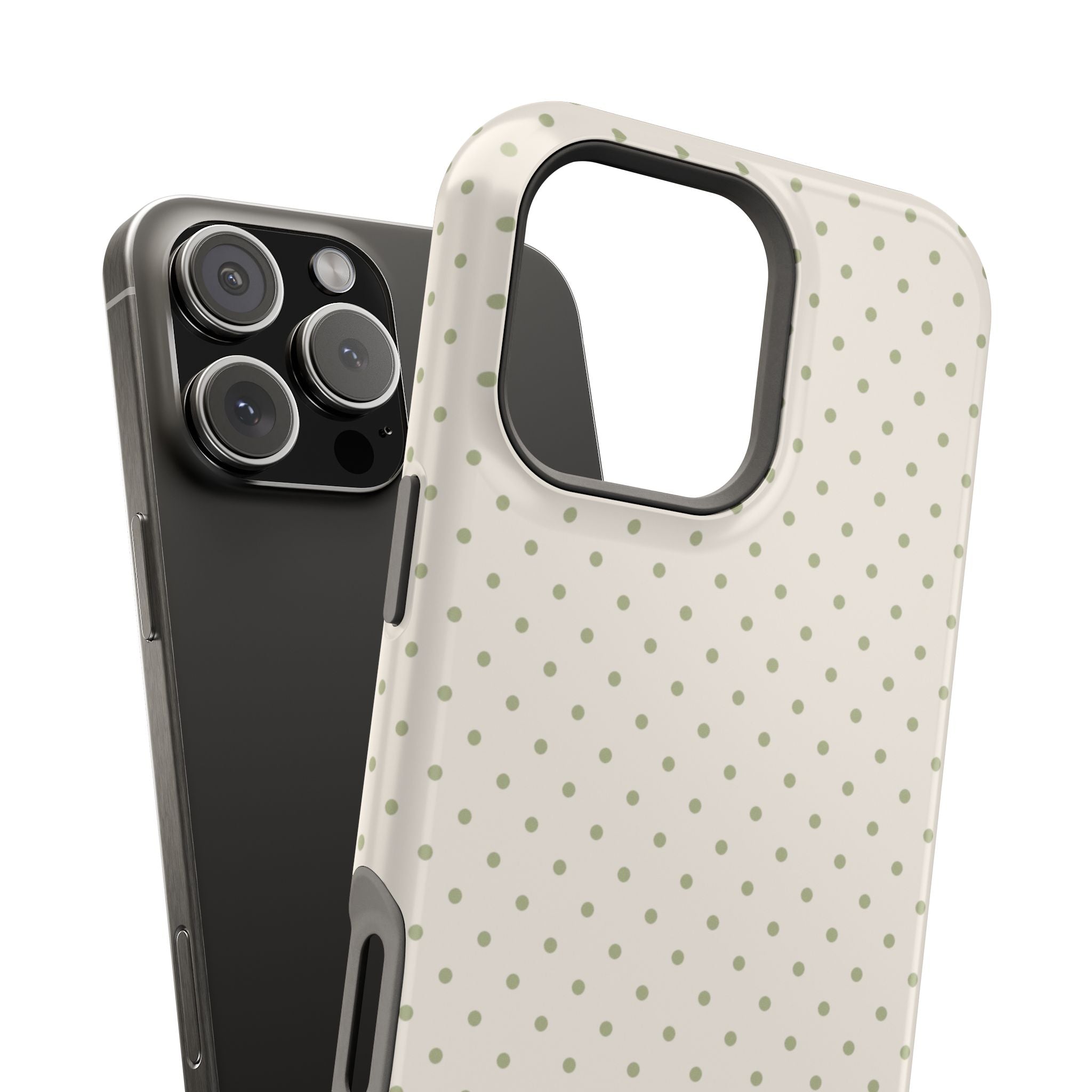Olive Polka Dot