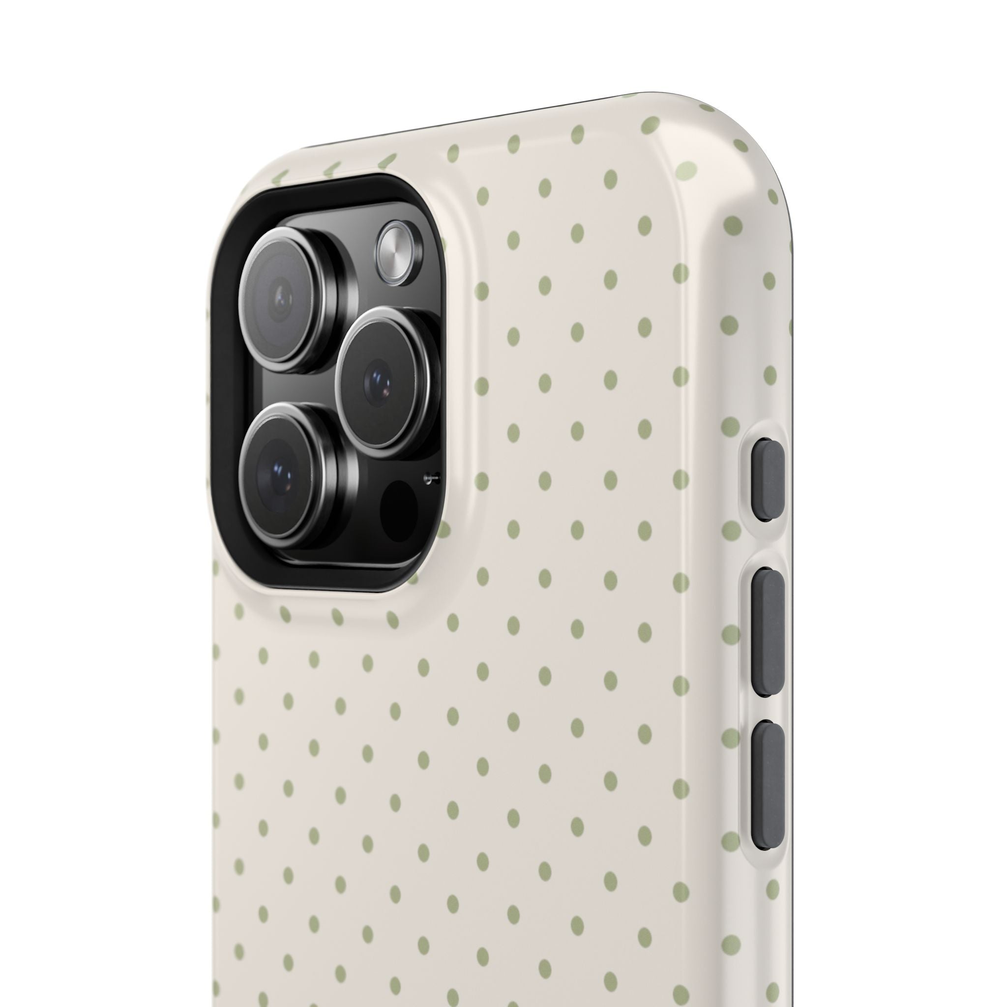 Olive Polka Dot