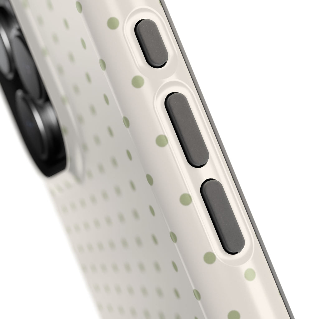 Olive Polka Dot